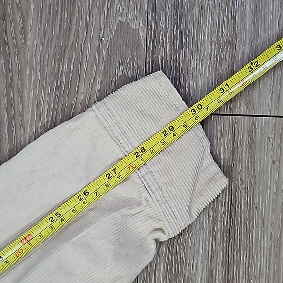 Wild Fable Oatmeal Corduroy Jacket Women's Large EUC - Picture 12 of 14